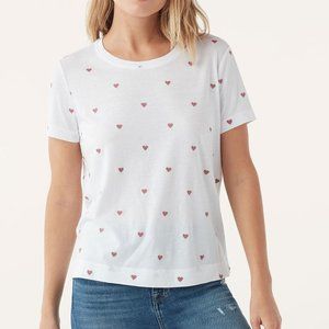 NWT Splendid For the Love of It Embroidered Tee